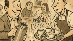 Banc: Încap în termos șase cafele?