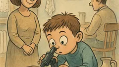 Banc: Doamnă, fiul are sete de știință...